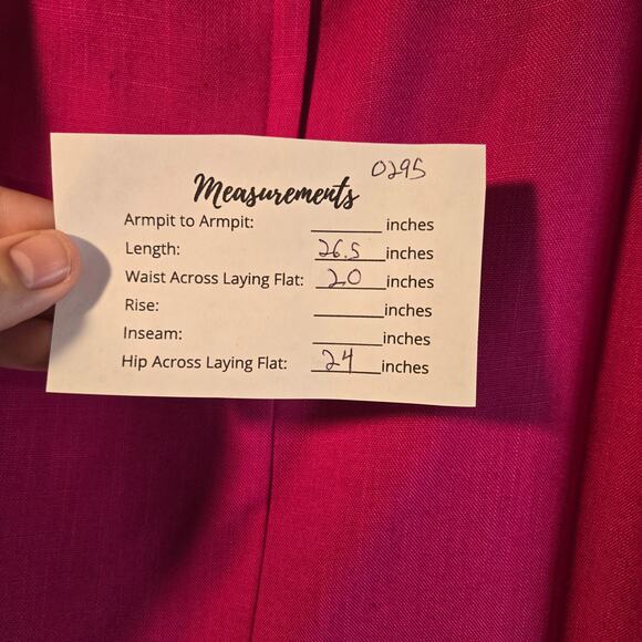 Panther Woman Hot Pink Skirt, Size 20W – Bold & Vibrant Essential [0295] - Picture 4 of 7